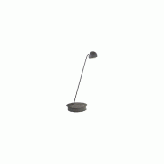 Lampe de table LED réglable 7W 3000K-6000K en métal anthracite mat avec variateur tactile intégré, hauteur 47 cm - Perenz - gris 8447 A CT
