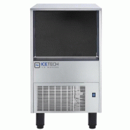 Machine à glaçons creux cylindriques 48 kg/24 h - stockage 25 kg  Ice tech - ITPS52 - Par Air