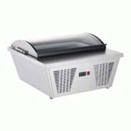 METRO PROFESSIONAL Vitrine réfrigérée de table à glaces GIV1087C, 86.7 x 73.5 x 44.6 cm, 20 L, argenté - argenté plastique 4067373599025 METRO PROFESSIONAL Vitrine réfrigérée de table à glaces GIV1087C, 86.7 x 73.5 x 44.6 cm, 20 L, argenté - argenté plastique 4067373599025