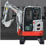 Mini-pelle souple, spacieuse, puissante et économique - Takeuchi TB325R