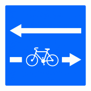 Panneau indication traversée de cyclistes C24c-2 - sécurité routière - gamme Innov - WP Signalisation Panneau indication traversée de cyclistes C24c-2 - sécurité routière - gamme Innov - WP Signalisation