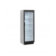 Réfrigérateur à boissons avec tablettes et pieds ajustables, convenant parfaitement au branding - réf. Cev425 blanc ou noir tefcold