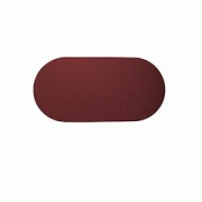Stil Casa, set de 12 chemins de table unicolores, polyuréthane laminé cousu, 78xh. 38 cm, finition dollar bordeaux. - RUN7838-BXD Stil Casa, set de 12 chemins de table unicolores, polyuréthane laminé cousu, 78xh. 38 cm, finition dollar bordeaux. - RUN7838-BXD