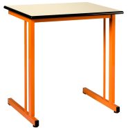 Table CARA - Fixe - Piètement à dégagement latéral - Taille 4 à 7 Table CARA - Fixe - Piètement à dégagement latéral - Taille 4 à 7