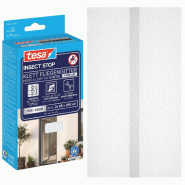 Tesa INSECT STOP H&L Fly Screen Premium Doors - portes, moustiquaires avec ruban à crochet, peut être retiré sans laisser de résidus - (2 x 65cm)