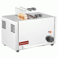 Toaster (croque-monsieur) électrique 2 pinces - acier inox. - PD2CM-XP_0