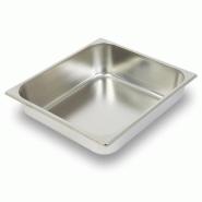 VERTES Récipient GN 2/3 Gastro Norm (profondeur 65 mm sans couvercle, résistant à des températures comprises entre -40 °C et +300 °C) - inox FD1