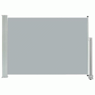 VidaXL Auvent latéral rétractable de patio 80x300 cm Gris Modèle Balcon Altair Prime Plus - gris 48360