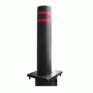 Borne escamotable semi - manuelle « bam » en acier 114*600 Borne escamotable semi - manuelle « bam » en acier 114*600