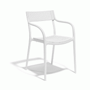 Chaise in & out madison dots - blanc