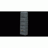 Cuve slim stone - gris anthracite - 500 litres