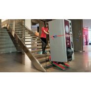 Diable électrique à chenilles et plateau inclinable - Domino Automatic - capacité 300 ou 400 kg_1