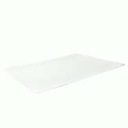 ECOLOMIQUE - 25 Pcs - Plateau rectangulaire blanc "BioNchic" - 390 x 290 mm en pulpe bio - ECO210BCHIC4040F - blanc Bagasse ECO210BCHIC4040F