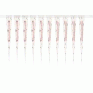 Guirlande de fanions or rose chiffre 30 - 84840