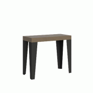 Itamoby Console extensible 90x40/300 cm Flame Premium gris tourterelle - beige 8050598052679