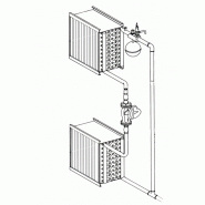 Récupérateur de chaleur caloduc  air/air