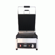Schneider - Gril de contact grand format - rainuré / rainuré, surface de cuisson : 29 x 38 cm, dimensions extérieures : 41x52x27 cm - fonte 150920
