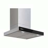 SIEMENS Hotte Décorative Murale 60cm 699 M3/h Inox LC67BDN30 - gris 4242003976265