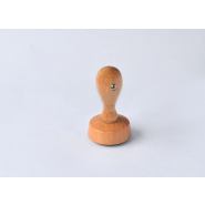 Tampon en bois rond - Personnalisable avec logos et textes Tampon en bois rond - Personnalisable avec logos et textes