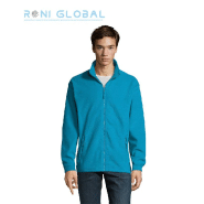 Veste micropolaire de travail homme zippée - NORTH SOL'S - polyester 100% - coupe ajustée - col montant_0