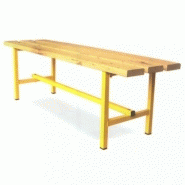 Banc sans dossier – 2000 mm L 2000 mm