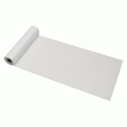 Chemin de table paillettes premium blanc irisé 30cm x 5m