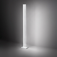 Lampadaire LED blanc en métal, 34 W, 2720 lm, dimmable, CCT 3000/4000/6000 K, design moderne, hauteur 171 cm - Perenz - blanc 6972 B CT