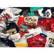 Lots de sweat-shirt universitaires petits et gros logos vintage us