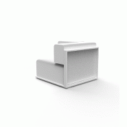 Module d'angle droit THE FACTORY - blanc