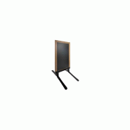 Panneau trottoir cadre bois sur piétement noir effet ressorts - 124 x 63,5 cm - Référence : PFN733MI Panneau trottoir cadre bois sur piétement noir effet ressorts - 124 x 63,5 cm - Référence : PFN733MI