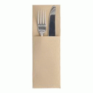 Papstar 6 lots de 50 Serviettes "ROYAL Collection" 48 cm x 30 cm sable avec enveloppe à couverts - beige papier 4002911466285 Papstar 6 lots de 50 Serviettes "ROYAL Collection" 48 cm x 30 cm sable avec enveloppe à couverts - beige papier 4002911466285