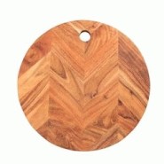 Planche à découper chevron 35 cm - Marron Rond Bois Table Passion 35x35 cm - marron Bois massif 3106238650226 Planche à découper chevron 35 cm - Marron Rond Bois Table Passion 35x35 cm - marron Bois massif 3106238650226