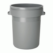 Poubelle plastique 80L | Jantex - L647