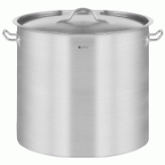Royal Catering - Royal Catering Casserole Induction Fond Rapporté Sandwich Triple (20 L, Ø 30 cm, Avec Couvercle, Inox Aluminium) - argenté inox 42
