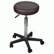 VidaXL Tabouret De Bureau Marron - marron 240473 VidaXL Tabouret De Bureau Marron - marron 240473