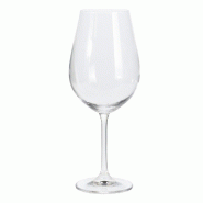 WellHome - Set de 4 verres à vin blanc cristallins avec finition mate 520ml - transparent Verre en cristal WH16434