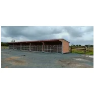 Abri de stabulation PRO - LCI Cheval - Modularité et robustesse en bois Douglas Abri de stabulation PRO - LCI Cheval - Modularité et robustesse en bois Douglas