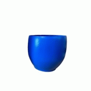 Cache pot Esna 35 x 34 cm bleu - Rond Terre Cuite Amadeus 35x34 cm - bleu faïence 3520071964355 Cache pot Esna 35 x 34 cm bleu - Rond Terre Cuite Amadeus 35x34 cm - bleu faïence 3520071964355