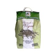 Charbon de bois - floval - 20l sarments de vigne