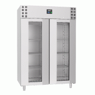 Congélateur professionnel en inox pro line 2 portes en verre mono b... - P7489.5035