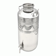 Fût inox 20L assembalge soudé - gris inox ALV0786