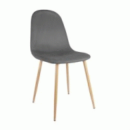 García de Pou Garcia de Pou 4 Unités - Chaise 'Supra-Tek' 54X45X87 Cm Gris Velours - gris textile 270.63 García de Pou Garcia de Pou 4 Unités - Chaise 'Supra-Tek' 54X45X87 Cm Gris Velours - gris textile 270.63