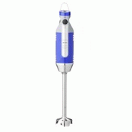 METRO Professional Mixeur plongeant GSM1000, acier / plastique, 7 x 7 x 42.5 cm, Ø lame : 6.6 cm, 19 cm tige amovible, 13000 tr/min, max 8 L, bleu -_0