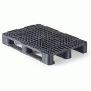 Palette plastique - 800 X 1200 - Plateau ajouré avec rebords - CUQPB1208HP3RR+ (CP2) Palette plastique - 800 X 1200 - Plateau ajouré avec rebords - CUQPB1208HP3RR+ (CP2)