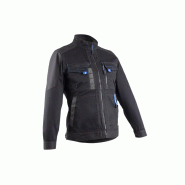 Veste femme - CASITA - 65% PES/32% CO/3% EA 250g/m2 + Oxford - Noir/Bleu - COVERGUARD | 5CAJ010_0