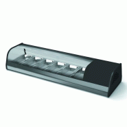 Vitrinette réfrigérée Snack avec couvercle incurvé en verre 8*GN  Fagor Professional