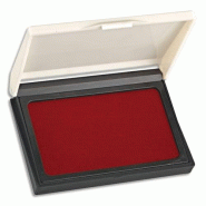Wonday Tampon encreur pour timbre caoutchouc ou résine, encre rouge - 3701254706713