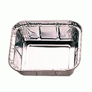 Barquette aluminium 450cc 14,4x11,9x4cm - par 100