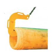 Crochet à grande ouverture et prise longue  pour tuyaux - TI