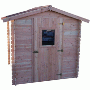 HABRITA abri de jardin 4.28m² bois naturel du2020.02n - marron 3760161077750